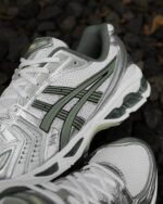 Asics Gel Kayano 14 White Pure Silver Slate Grey Sage unisex 1201A019-107 - Image 4