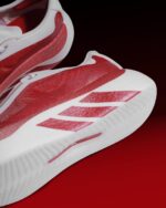 Adidas Hyper Boost Edge White Pure Ruby Mens KI1913 - Gambar 5
