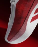 Adidas Hyper Boost Edge White Pure Ruby Mens KI1913 - Gambar 2