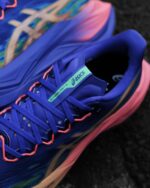 Asics Superblast 3 Colbalt Brust Light Orange Mens 1013A177 400 - Gambar 5
