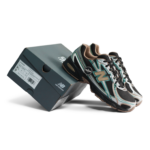 New Balance 740 Black Grey Olive Mens U740GO2 - Gambar 2