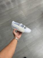Puma Speedcat Ballet Silver Mist Warm White Satin Womens 404383 03 - Image 3