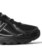 New Balance 740 V2 Black Grey Silver Unisex U740BM2 - Gambar 9