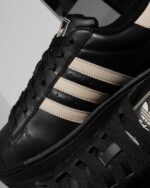 Adidas Superstar Core Black Stone Khaki Unisex Adult IH4173 - Gambar 5