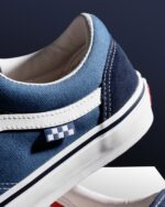 Vans Pro Skate Old Skool Navy White Unisex VN0A5FCBNAV - Gambar 6