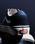 Vans Pro Skate Old Skool Navy White Unisex VN0A5FCBNAV - Gambar 7