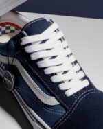 Vans Pro Skate Old Skool Navy White Unisex VN0A5FCBNAV - Gambar 4