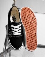 Vans Authentic Black White Unisex Adult VN000EE3BLK - Gambar 7