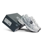 New Balance 740V2 White Shadow Grey Navy Kids U740WN - Gambar 2