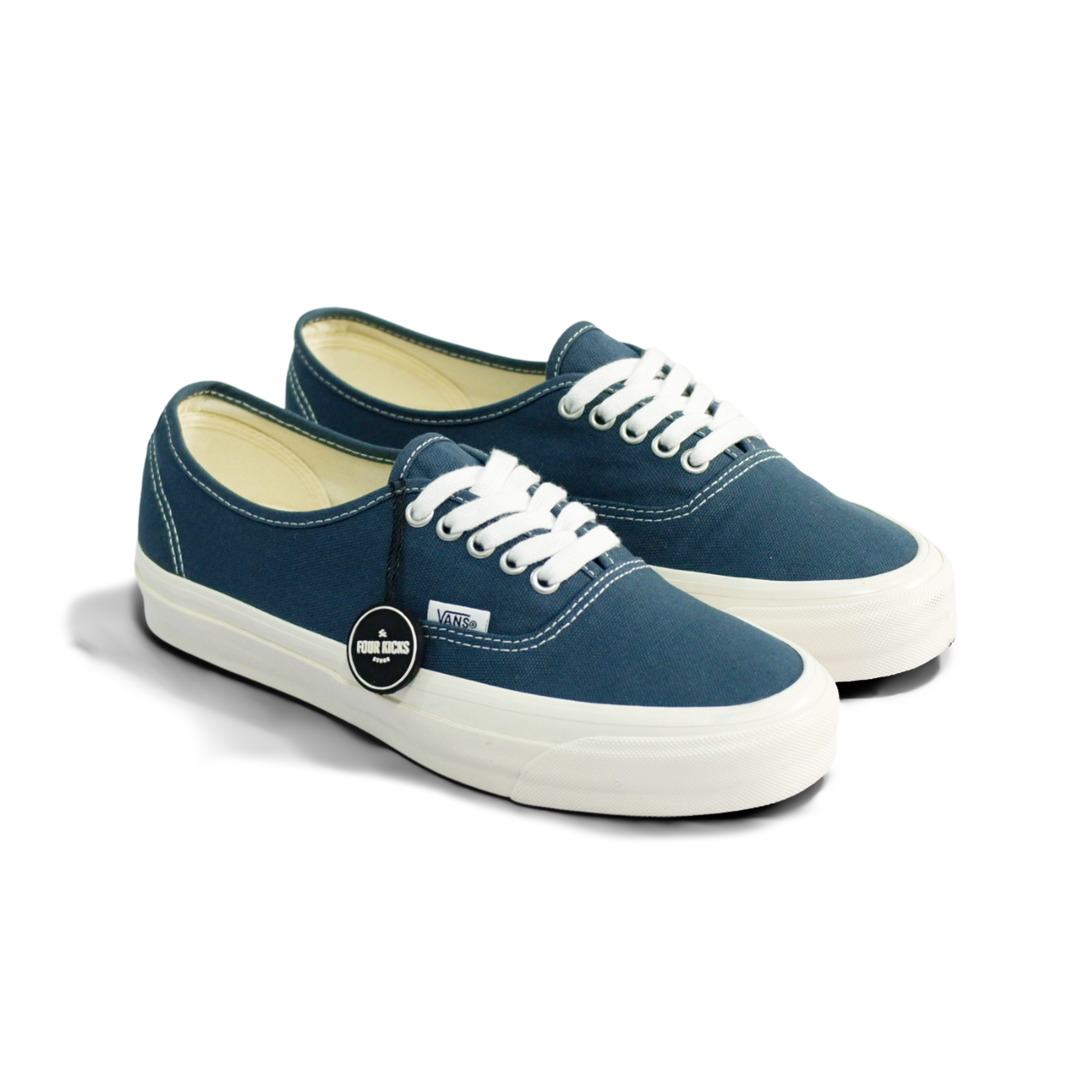 Vans Lifestyle Shoes Authentic Reissue 44 LX Navy Unisex Adult VN000D9N12S (1) Vans Authentic Reissue 44 LX Navy Unisex Adult VN000D9N12S - Gambar 1