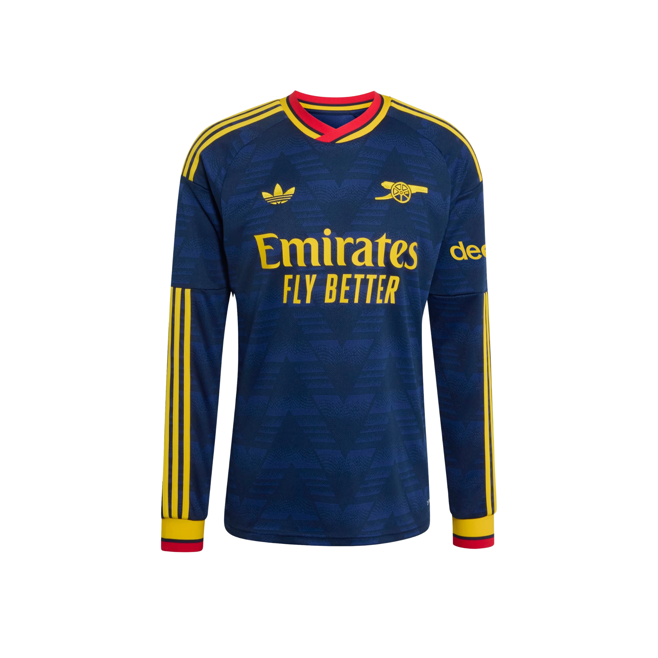 3 Adidas Jersey Long Sleeve Stadium Away Arsenal FC 26/27 Collegiate Navy KB9938 - Gambar 1