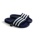 Adidas Adilette Aqua Slides Dark Blue Cloud White Unisex F35542