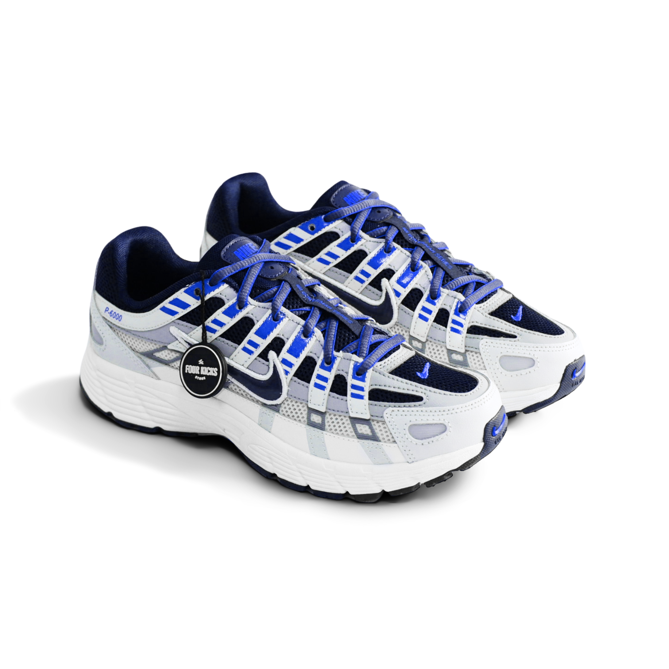 Nike Sport Lifestyle Shoes P-6000 Wolf Grey Blue Eclipse GS HV5064 023 (1) Nike P-6000 Wolf Grey Blue Eclipse GS HV5064 023 - Gambar 1