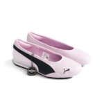 Puma Catch Soleil Ballerina Misty Pink Black Womens 404642 06