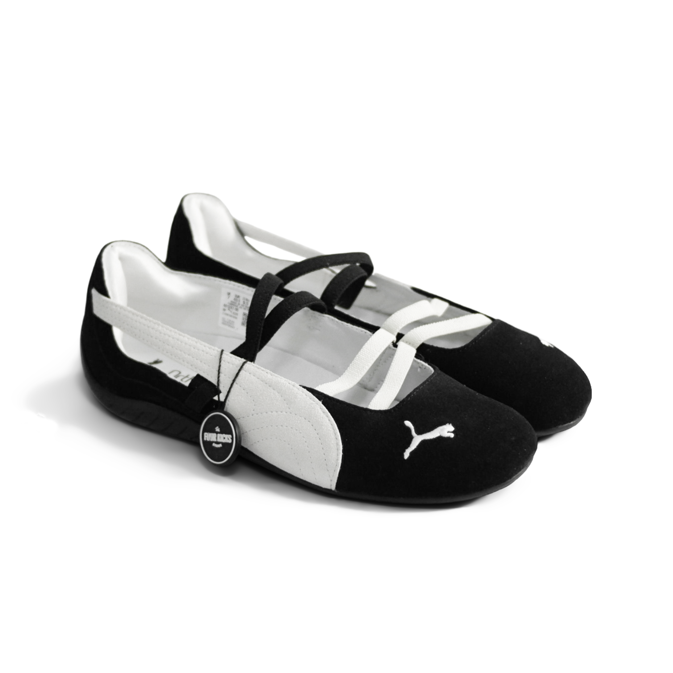 Puma Lifestyle Shoes Speedcat Ballet Black White Womens 401287 06 (2) Puma Speedcat Ballet Black White Womens 401287 06 - Gambar 1