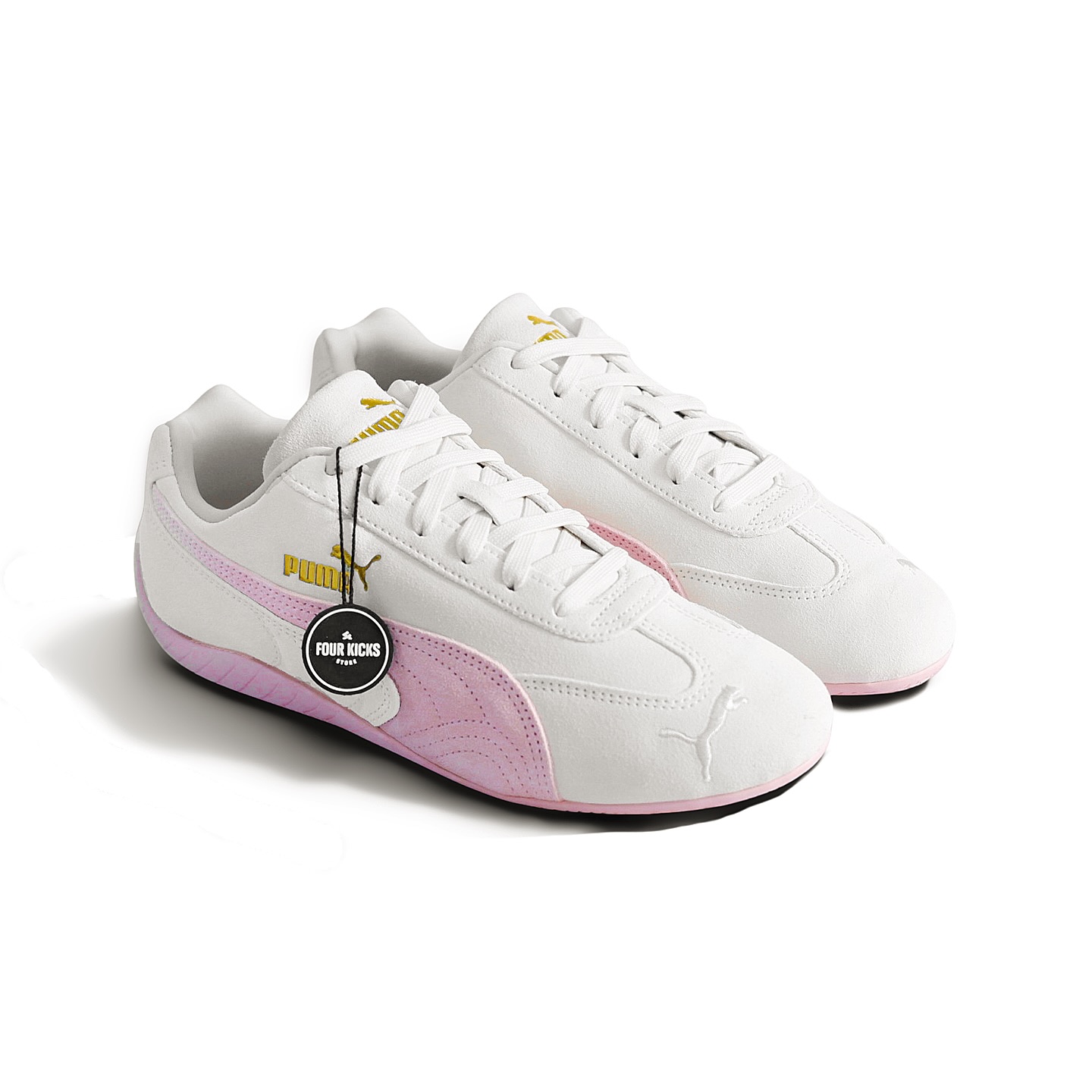 Puma Lifestyle Shoes Speedcat OG Frosted Ivory Pink Women 409453 06 (2) Puma Speedcat OG Frosted Ivory Pink Women 409453 06 - Gambar 1