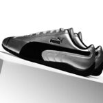 Puma Speedcat OG Metallic Silver Black Unisex 403689 01 - Gambar 3