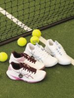 Asics Solution Speed FF 4 White Dusty Mauve Womens 1042A307 102 - Gambar 3