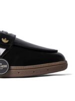 Adidas Handball Spezial Loafer Core Black Cloud Gum Womens KK2786 - Gambar 9