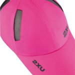 2XU Run Cap Fuchsia Unisex - Gambar 4