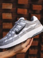 Nike P-6000 White Metallic Cool Grey Black Unisex IR2004 100 - Gambar 5