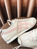 Onitsuka Tiger Mexico 66 Oatmeal Ginger Peach Womens 1183A201 254 - Gambar 6