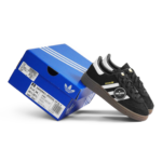 Adidas Handball Spezial CF EL Black White Infant JI2898 - Gambar 2