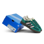Adidas Handball Spezial Green Pink Velvet Womens JI2648 - Gambar 2