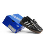 Adidas Handball Spezial Loafer Core Black Cloud Gum Womens KK2786 - Gambar 2