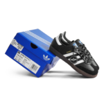 Adidas Samba OG Comfort Closure Core Black Cloud White Gum PS JQ6390 - Gambar 2