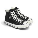 Converse Chuck 70s Wide HI Black White Egret Mens A10354C