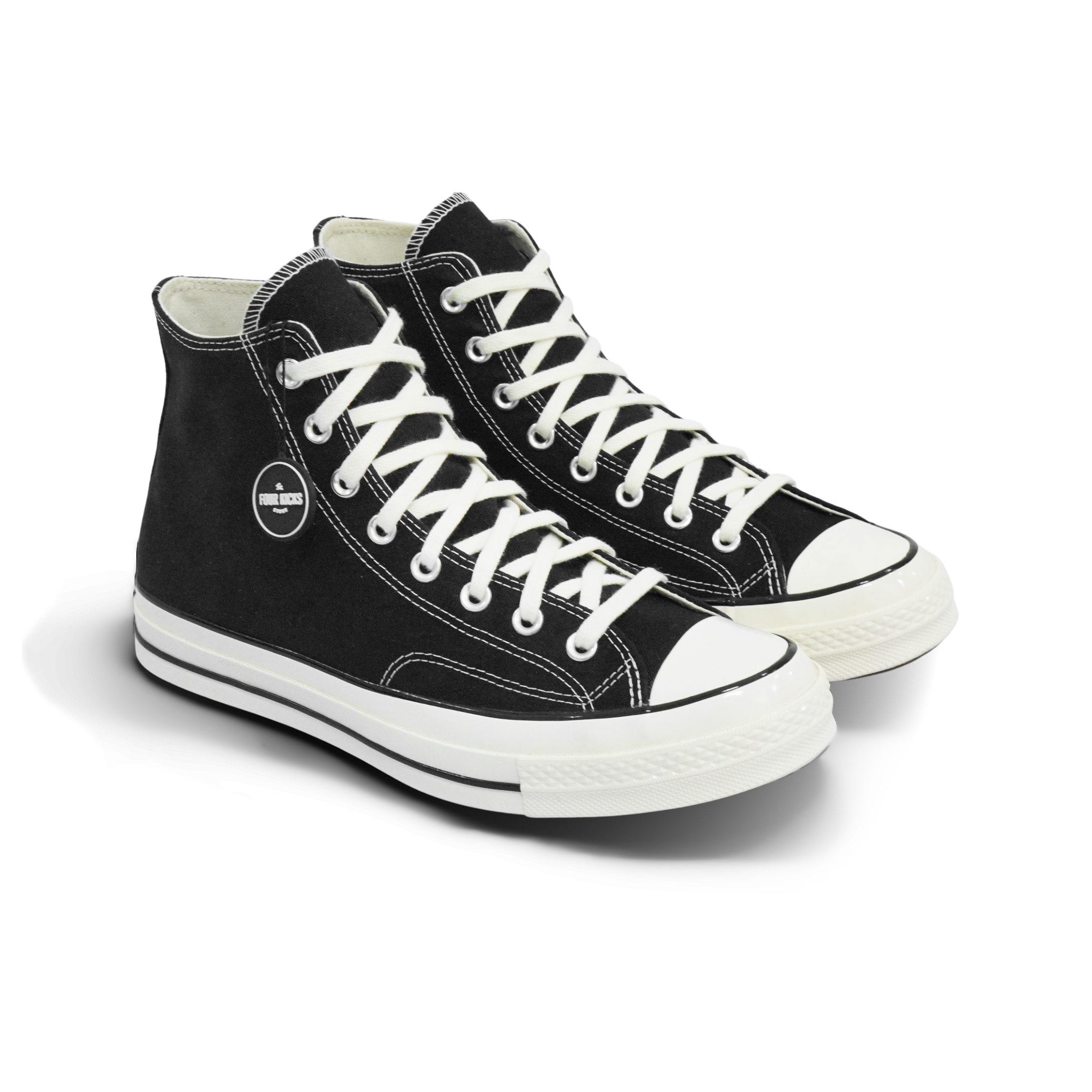 Converse Lifestyle Shoes Chuck 70s Wide HI Black White Egret Mens A10354C (1) Converse Chuck 70s Wide HI Black White Egret Mens A10354C - Gambar 1