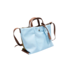 Legato Largo Comfort Series Double Faced Shoulder Bag Mini Ligt Blue / Olive - Gambar 3
