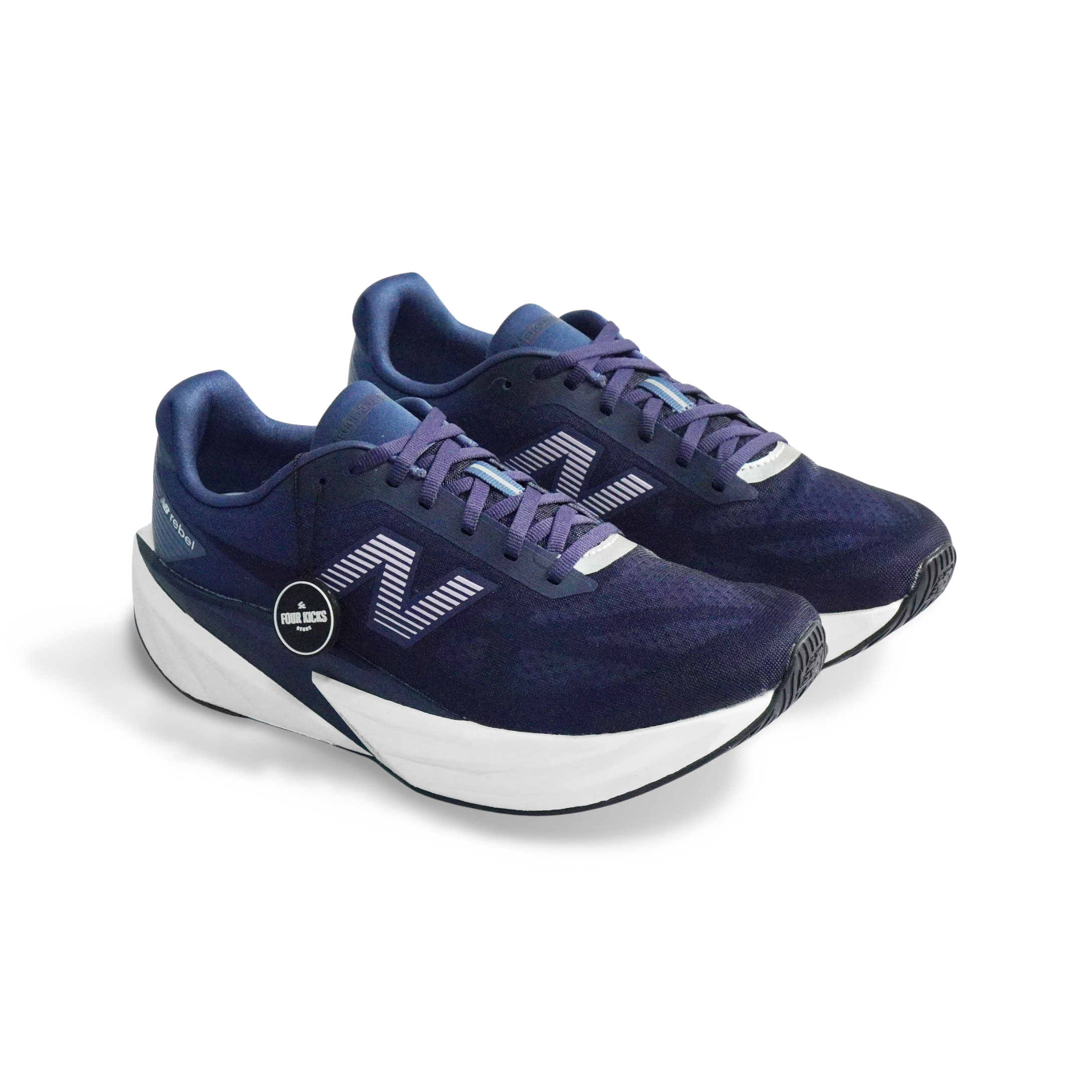 New Balance Running Shoes FuelCell Rebel v5 Team Navy Vintage Indigo Mens MFCX7CD (1) New Balance FuelCell Rebel v5 Team Navy Vintage Indigo Mens MFCX7CD - Gambar 1