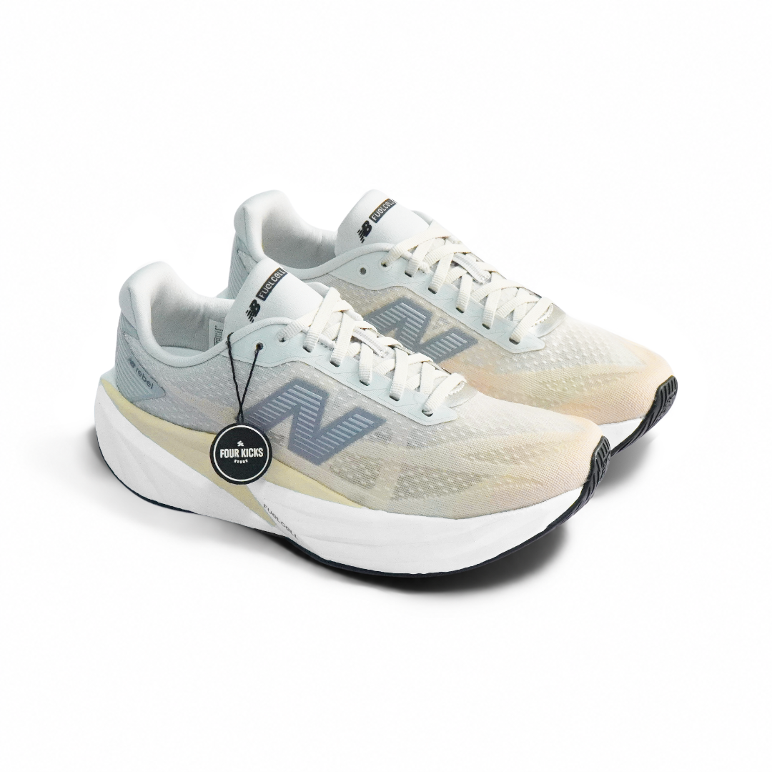New Balance Running Shoes Fuelcell Rebel V5 Linen Grey Matter Womens MFCXLL5 (2) New Balance Fuelcell Rebel V5 Linen Grey Matter Womens MFCXLL5 - Gambar 1