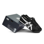 Onitsuk Tiger Mexico 66 Black White Unisex 1183C102 001 - Gambar 2