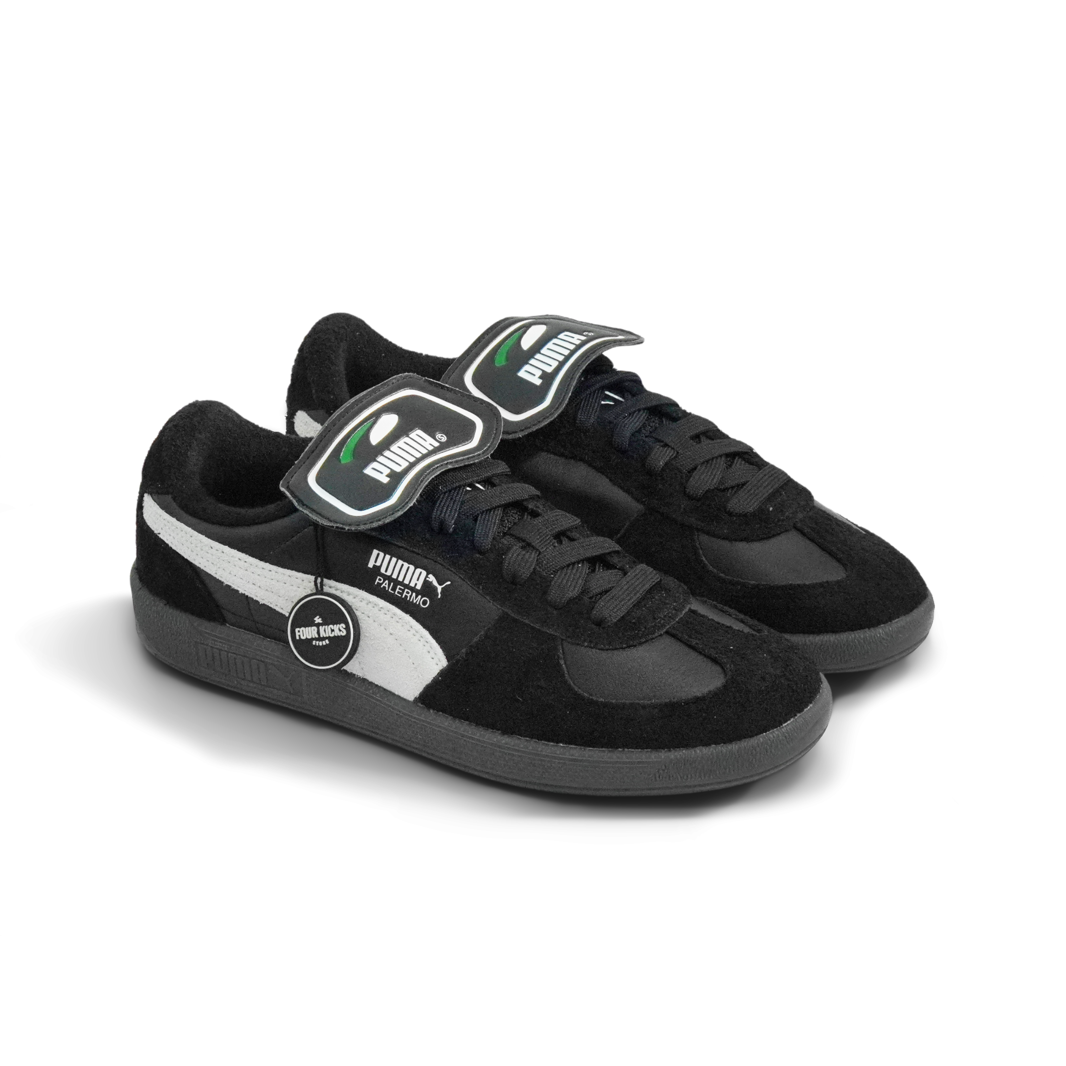 Puma Lifestyle Shoes Palermo Skate Tan Black White Unisex 405436 02 (2) Puma Palermo Skate Tan Black White Unisex 405436 02 - Gambar 1