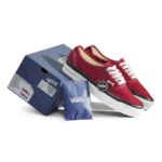 Vans Authentic Reissue 44 LX Deck Bordeaux Red Unisex VN000EFZBRD - Gambar 2