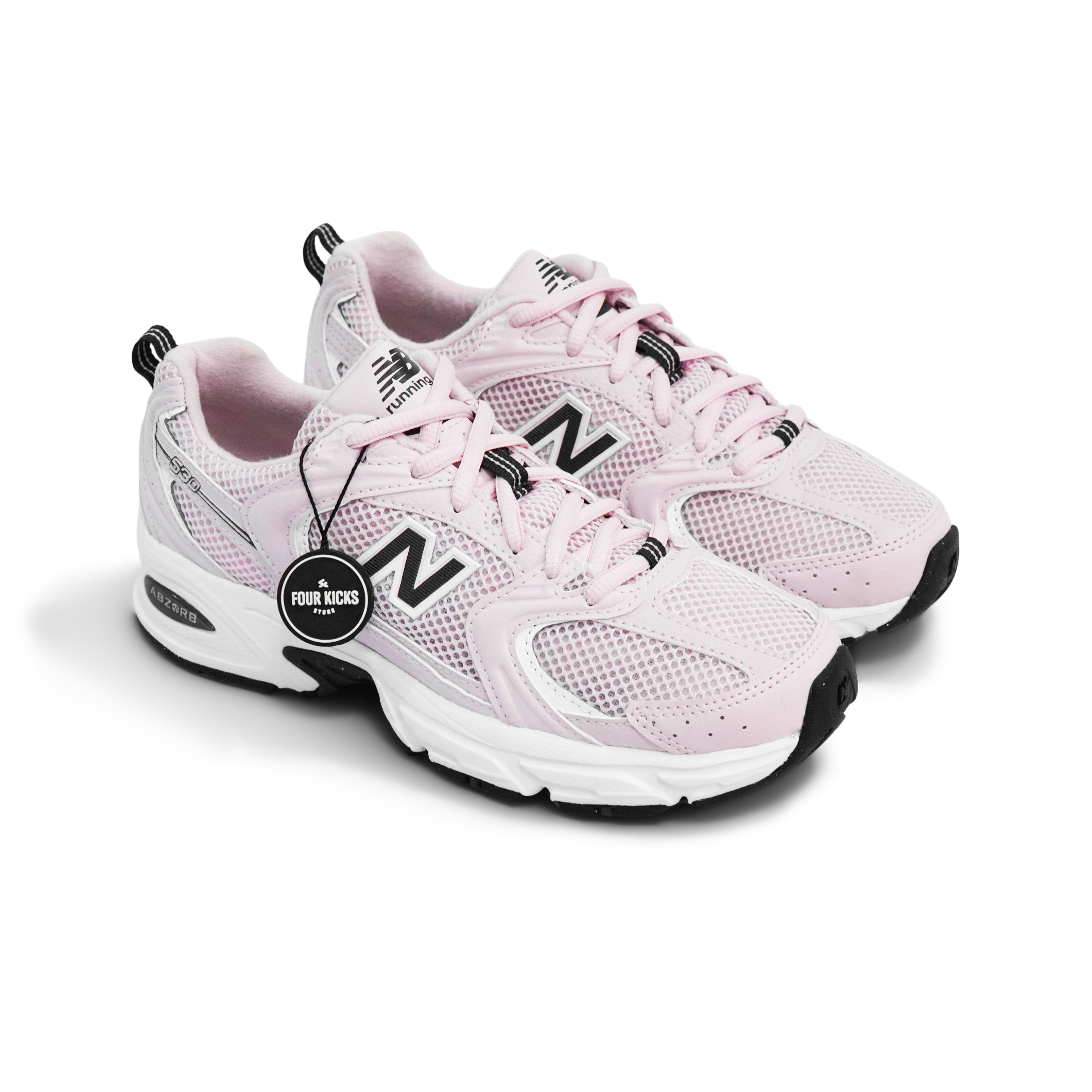2310 (1) New Balance 530 Inspired Stone Pink Faded Black Womens U5301WW - Gambar 1