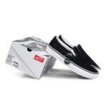 Vans Pro Skate Slip On Black White Mens VN0A5FCAY28 - Gambar 2