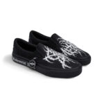 Vans Slip On X Baby Metal Black White Mens V98CFBE-AA 86027