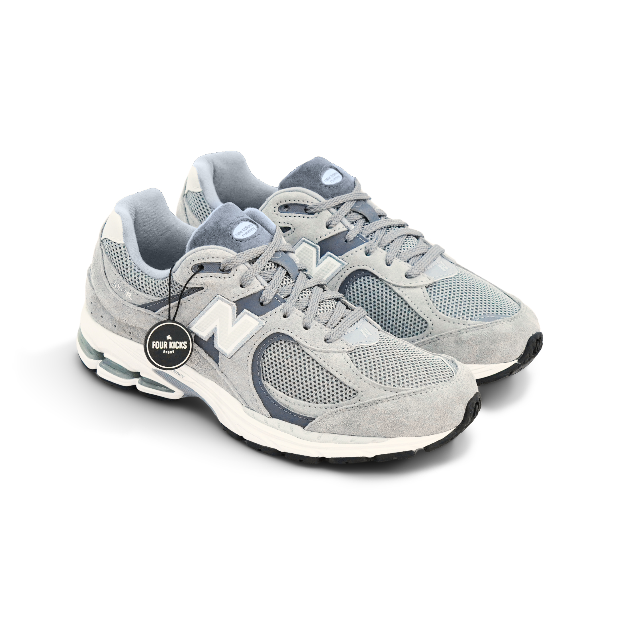 2394 New Balance 2002 R Steel Grey Orca Unisex Adult M2002RST - Gambar 1