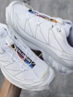 Salomon XT-6 White Lunar Rock Unisex 412529 - Gambar 3