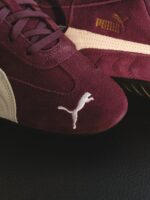 Puma Speedcat OG Aubergine Wine Burgundy Mens 398846 81 - Gambar 4