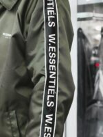 W Essentiels Jacket Delibes Windbreaker Forest Green - Gambar 6