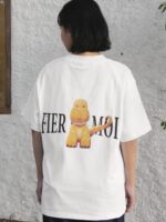 Fier De Moi Tshirt Cute Dragon White Short Sleeve White - Gambar 5