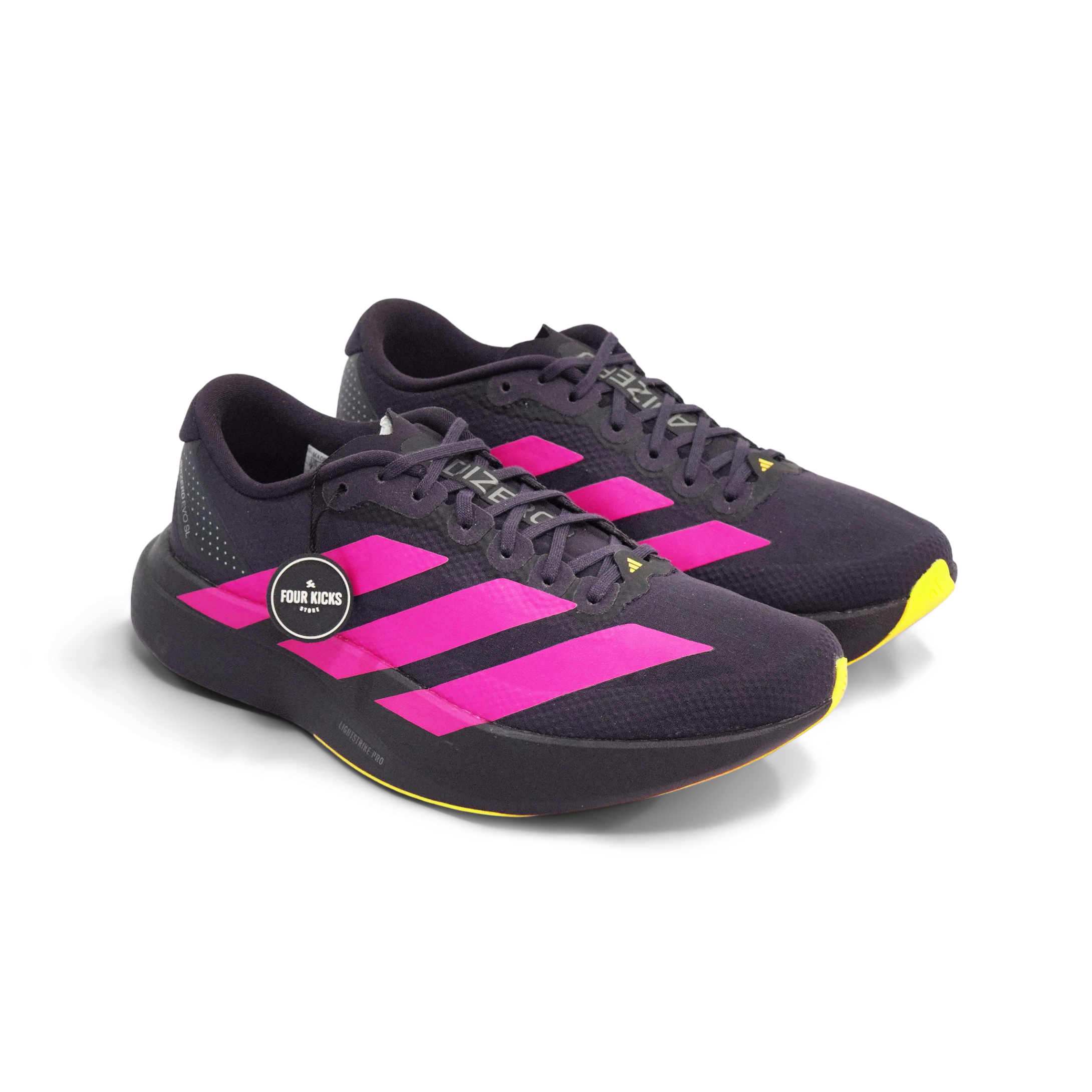 Adidas Running Shoes Adizero Evo SL Aurora Black Womens KI6931 (1) Adidas Adizero Evo SL Aurora Black Womens KI6931 - Gambar 1