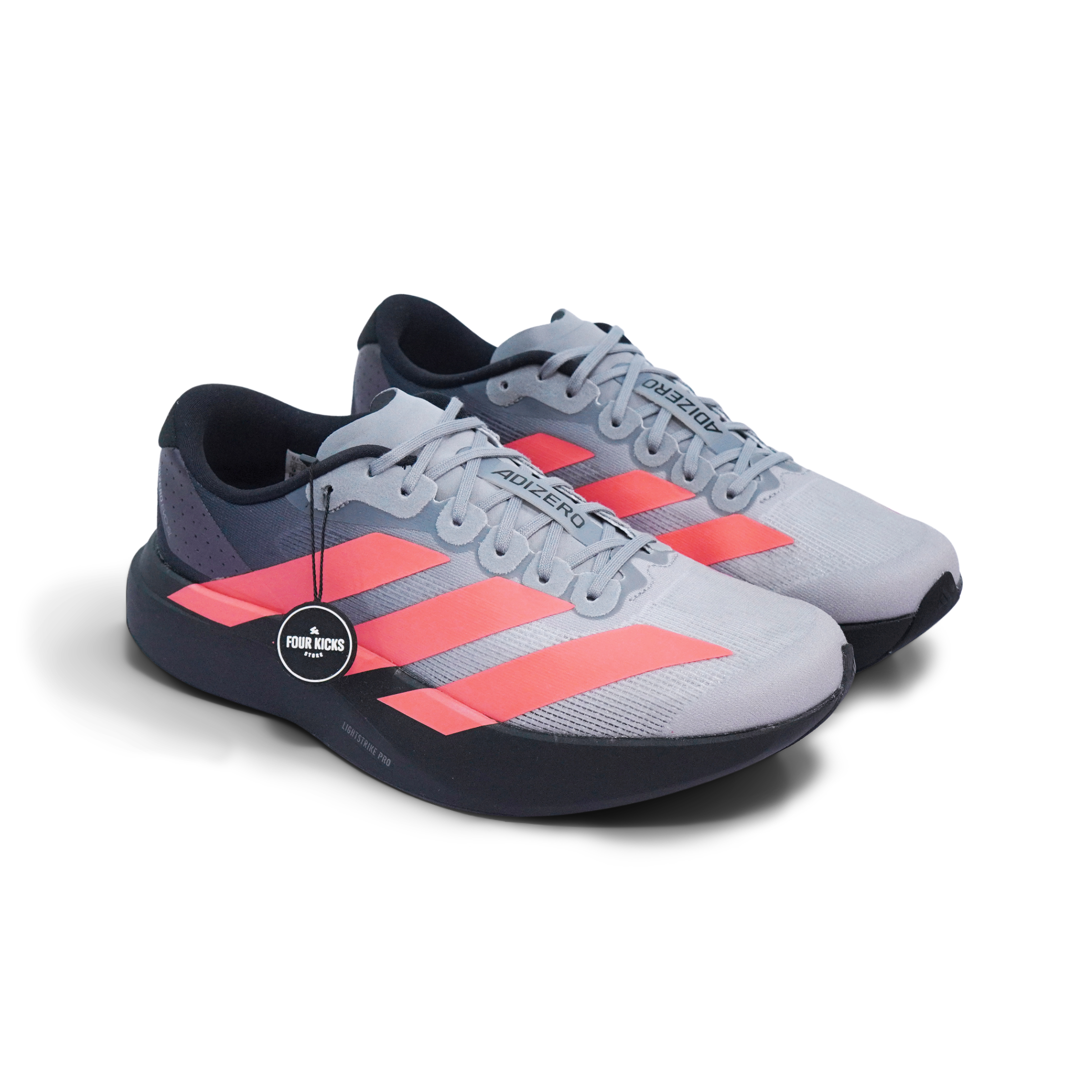 Adidas Running Shoes Adizero Evo SL Black Solar Turbo Mens KH9575 (2) Adidas Adizero Evo SL Black Solar Turbo Mens KH9575 - Gambar 1