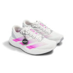 Adidas Adizero Evo SL Grey Lucid Fuchsia Womens KJ2000