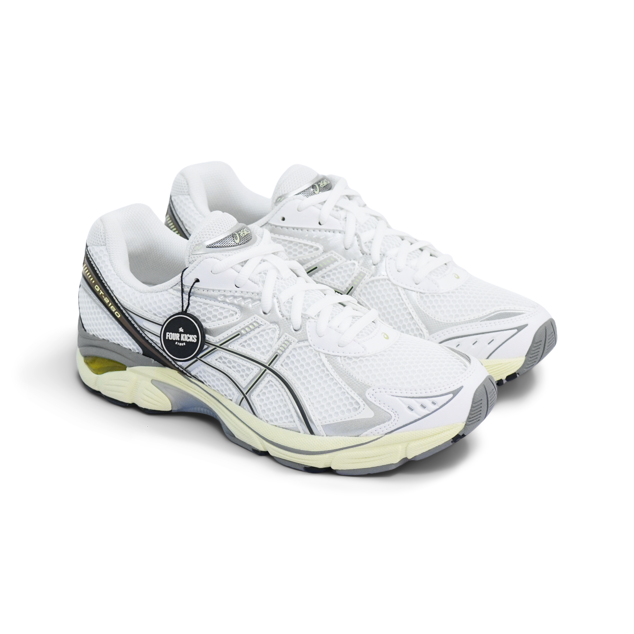 Asics GT-2160 White Soft Yellow Mens 1203A275 111 (2) Asics GT-2160 White Soft Yellow Mens 1203A275 111 - Gambar 1
